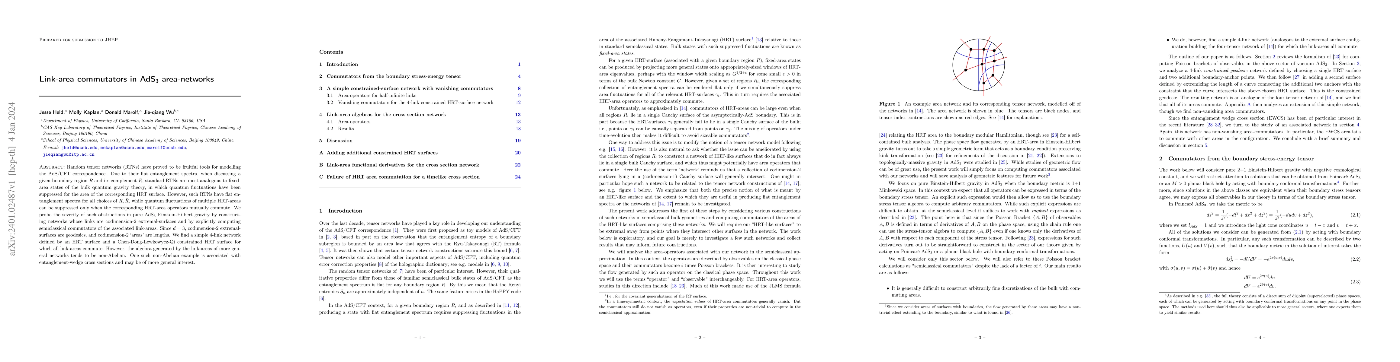 Thumbnail for Link-area commutators in AdS${}_3$ area-networks