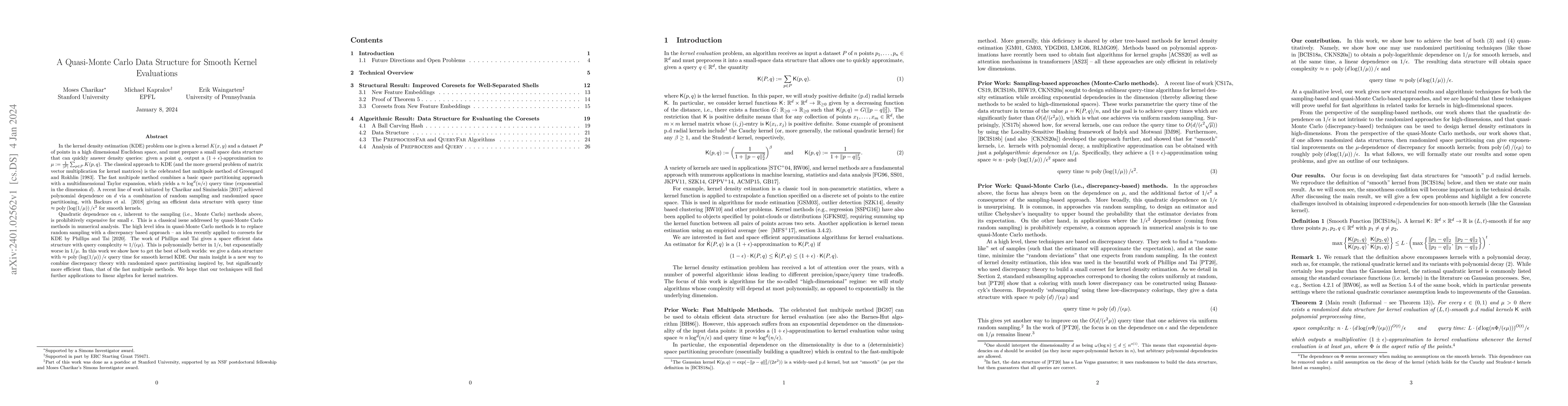 Thumbnail for A Quasi-Monte Carlo Data Structure for Smooth Kernel Evaluations
