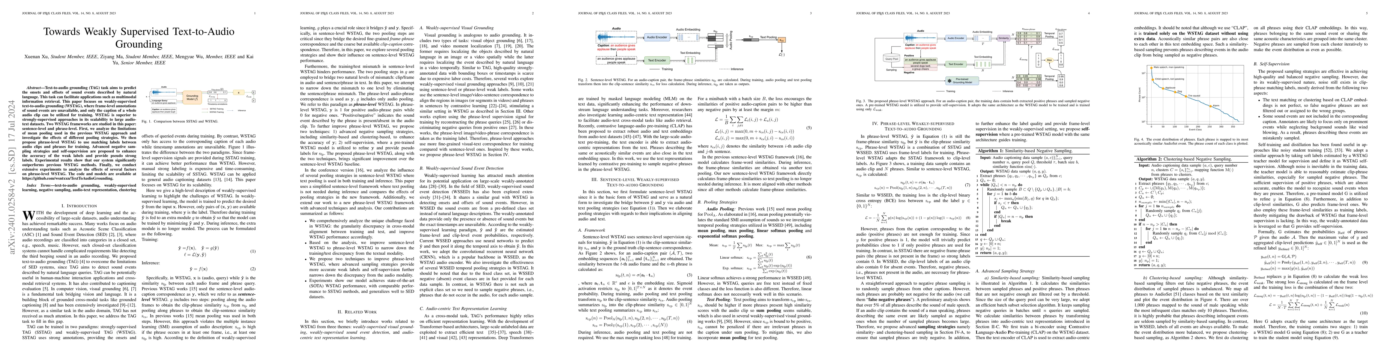 Thumbnail for Towards Weakly Supervised Text-to-Audio Grounding