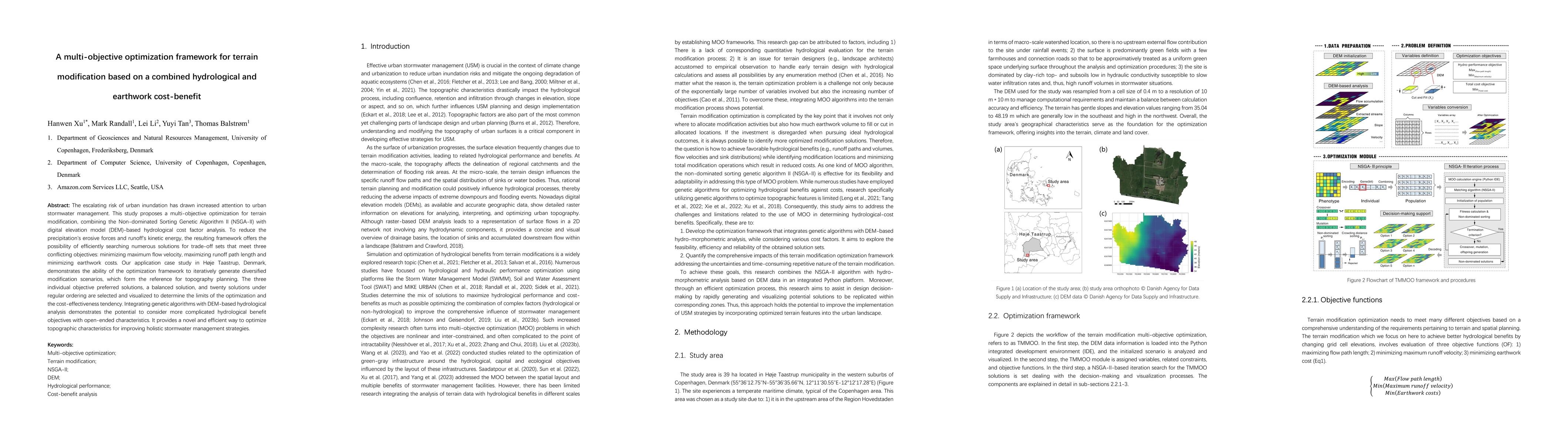 Thumbnail for A multi-objective optimization framework for terrain modification based
  on a combined hydrological and earthwork cost-benefit