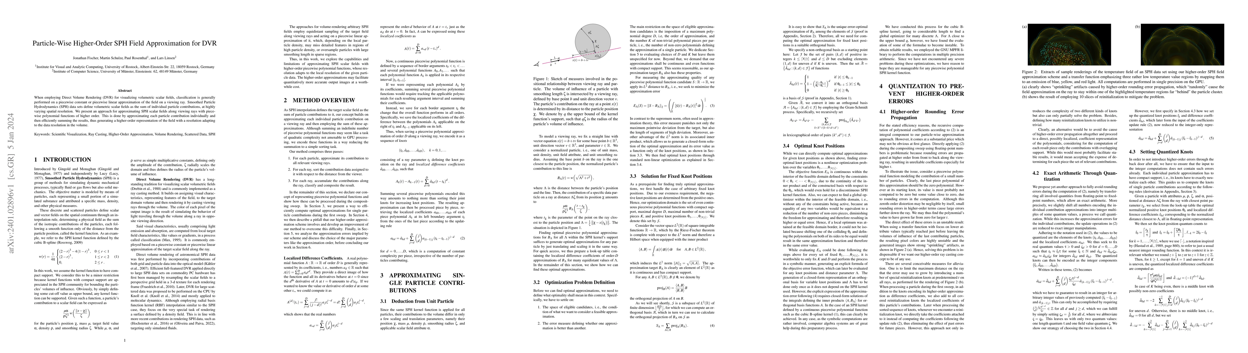 Thumbnail for Particle-Wise Higher-Order SPH Field Approximation for DVR