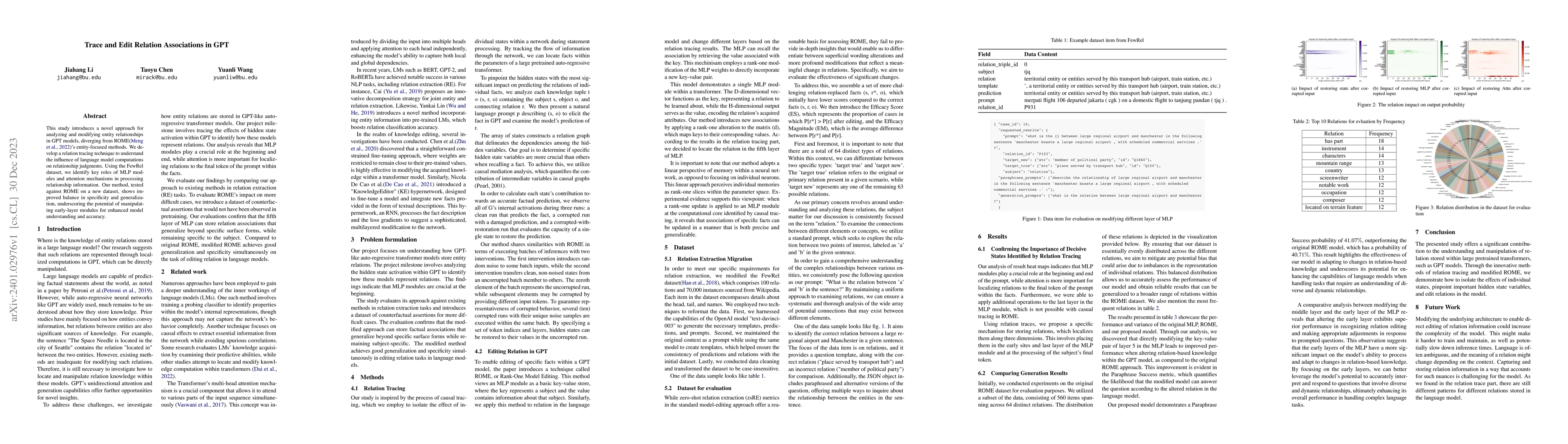 Thumbnail for Trace and Edit Relation Associations in GPT