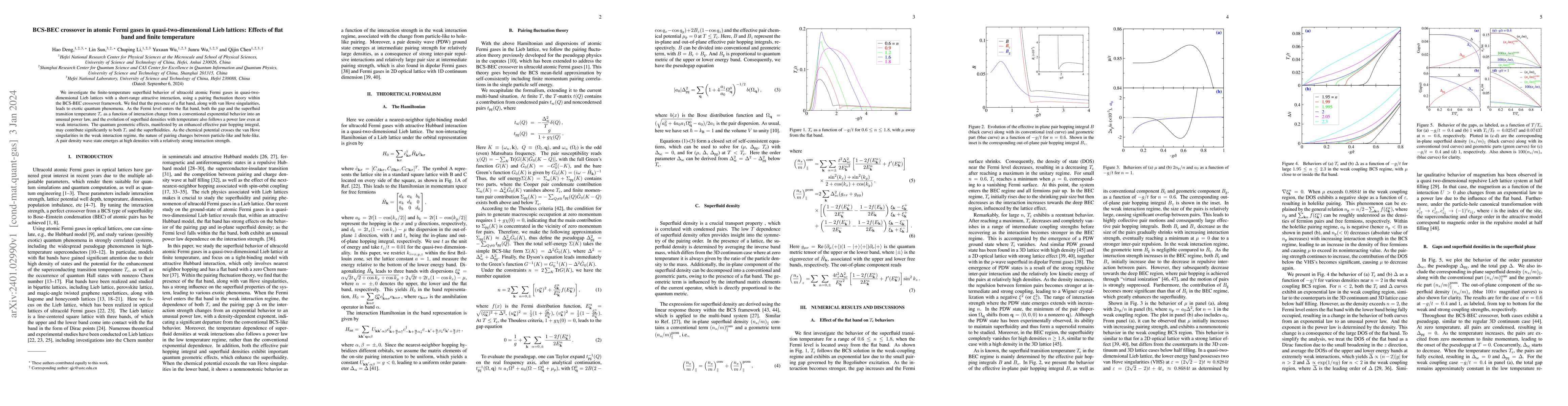 Thumbnail for BCS-BEC crossover in atomic Fermi gases in quasi-two-dimensional Lieb
  lattices: Effects of flat band and finite temperature