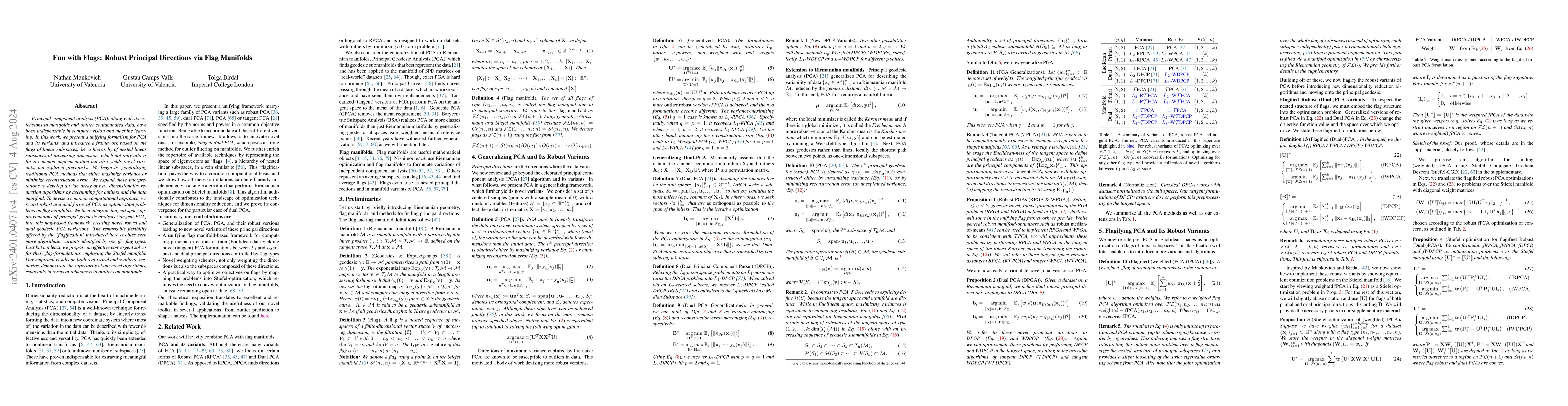 Thumbnail for Fun with Flags: Robust Principal Directions via Flag Manifolds