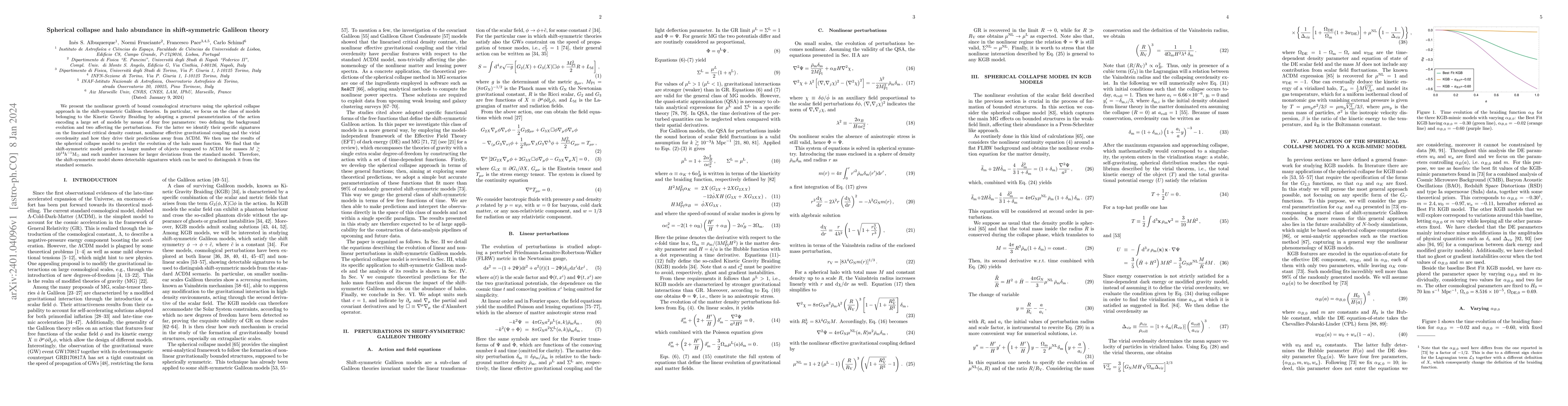 Thumbnail for Spherical collapse and halo abundance in shift-symmetric Galileon theory