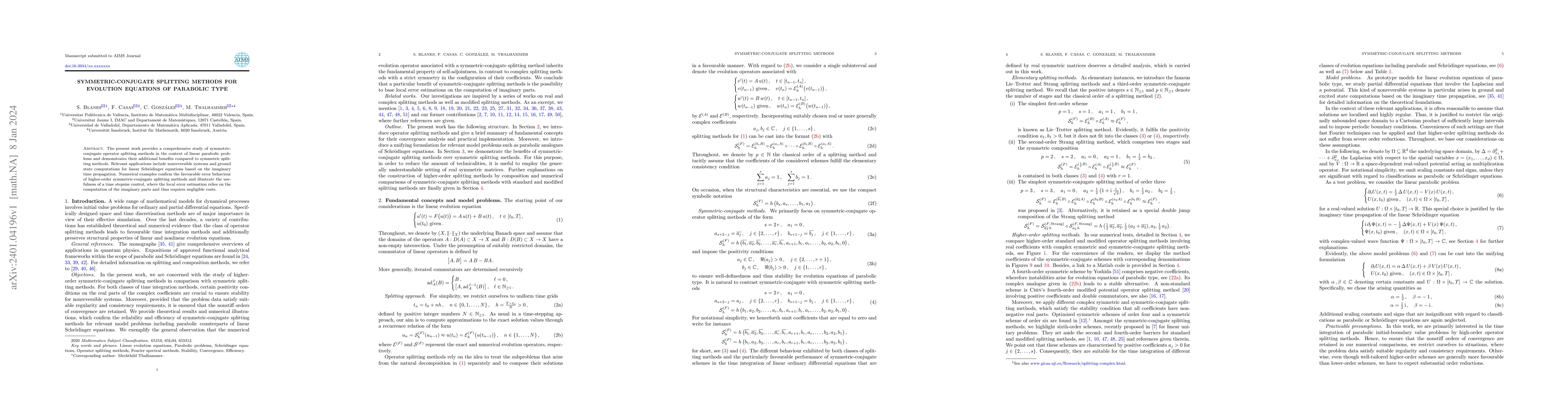 Thumbnail for Symmetric-conjugate splitting methods for evolution equations of
  parabolic type
