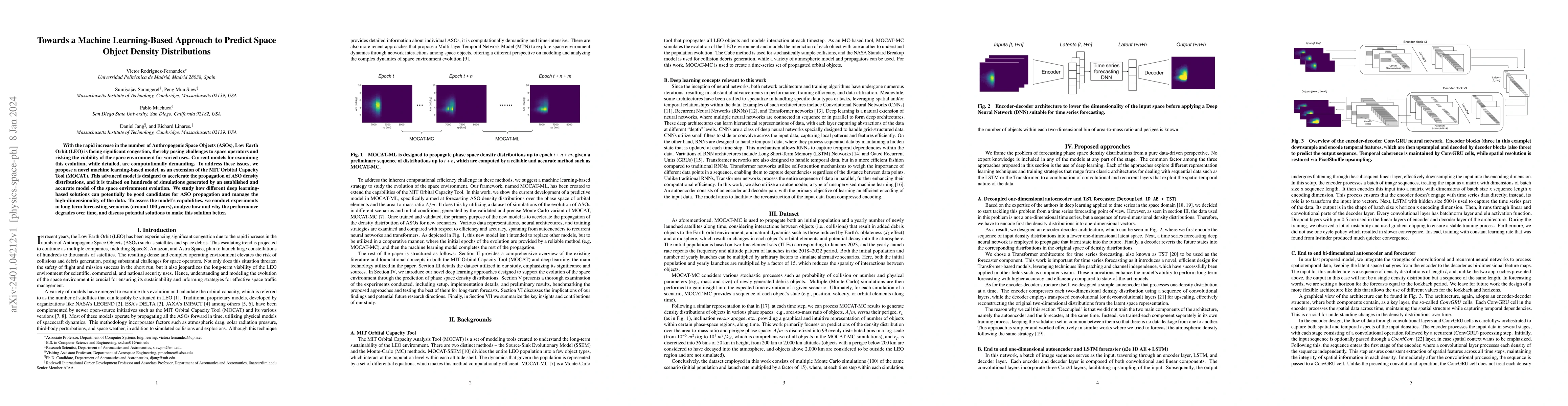 Thumbnail for Towards a Machine Learning-Based Approach to Predict Space Object
  Density Distributions