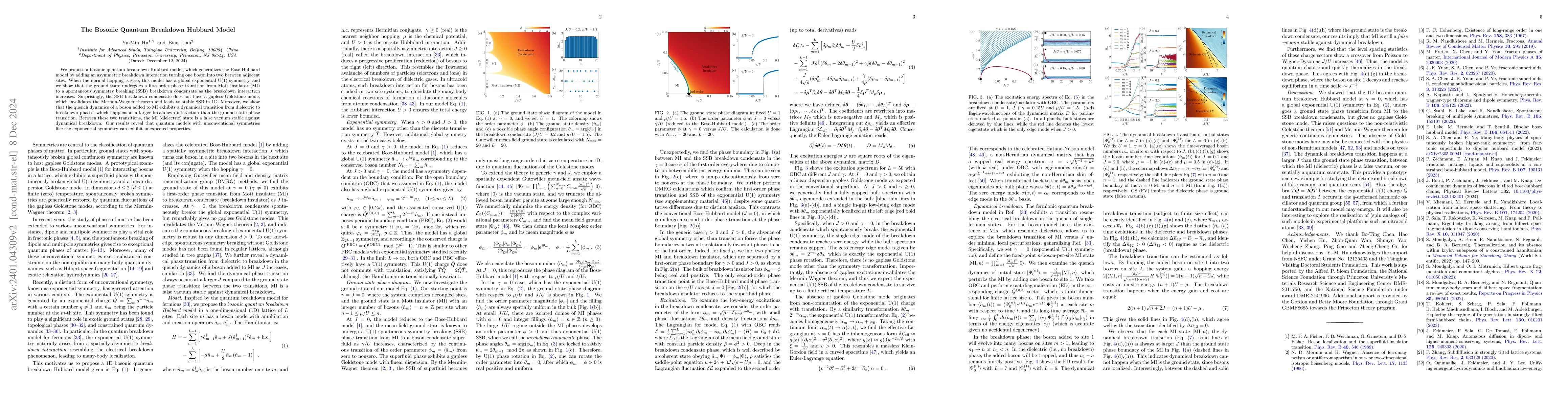 Thumbnail for The Bosonic Quantum Breakdown Hubbard Model