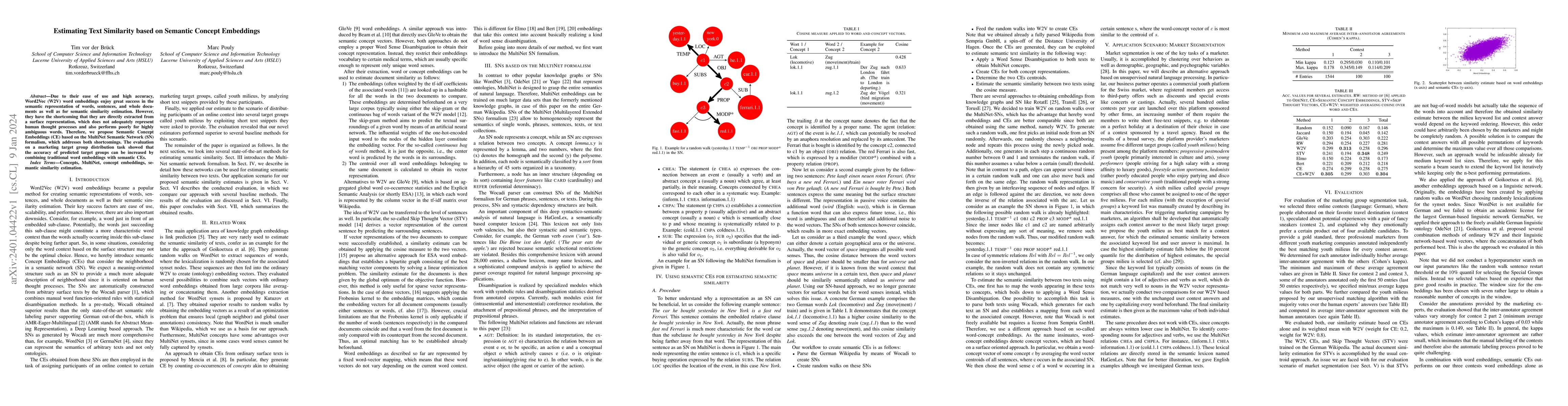 Thumbnail for Estimating Text Similarity based on Semantic Concept Embeddings