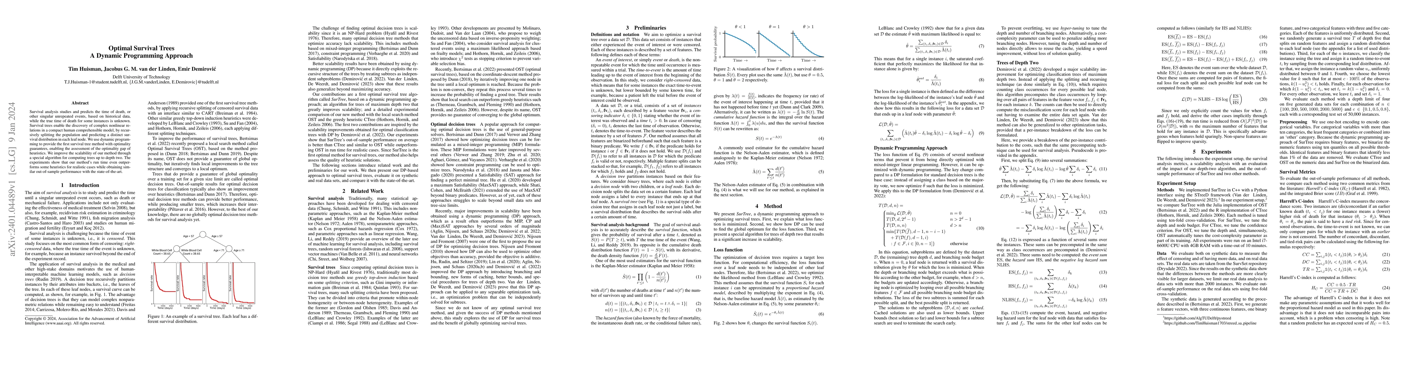 Thumbnail for Optimal Survival Trees: A Dynamic Programming Approach