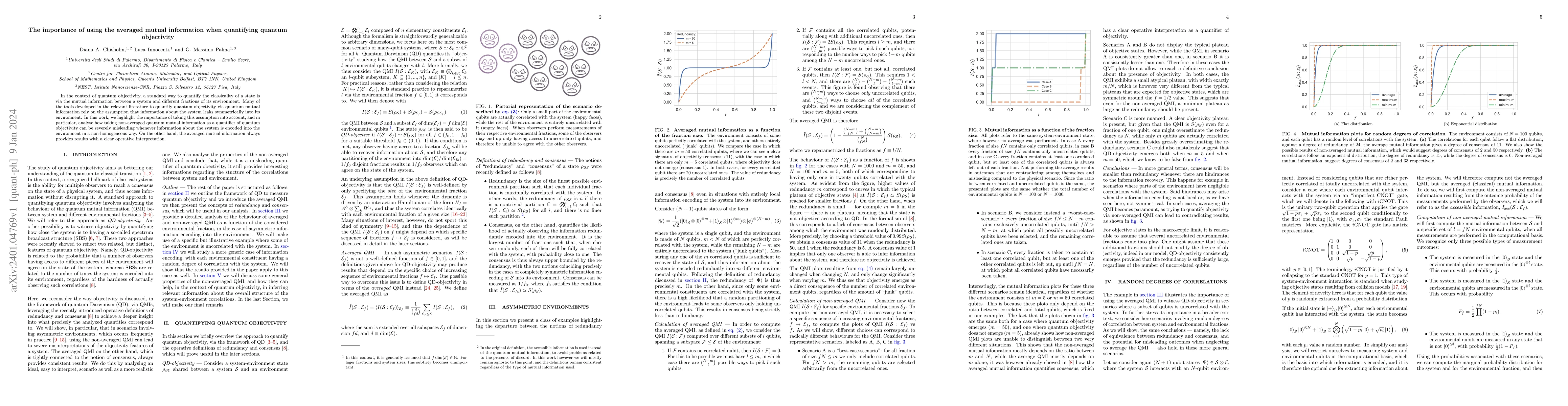 Thumbnail for The importance of using the averaged mutual information when quantifying
  quantum objectivity