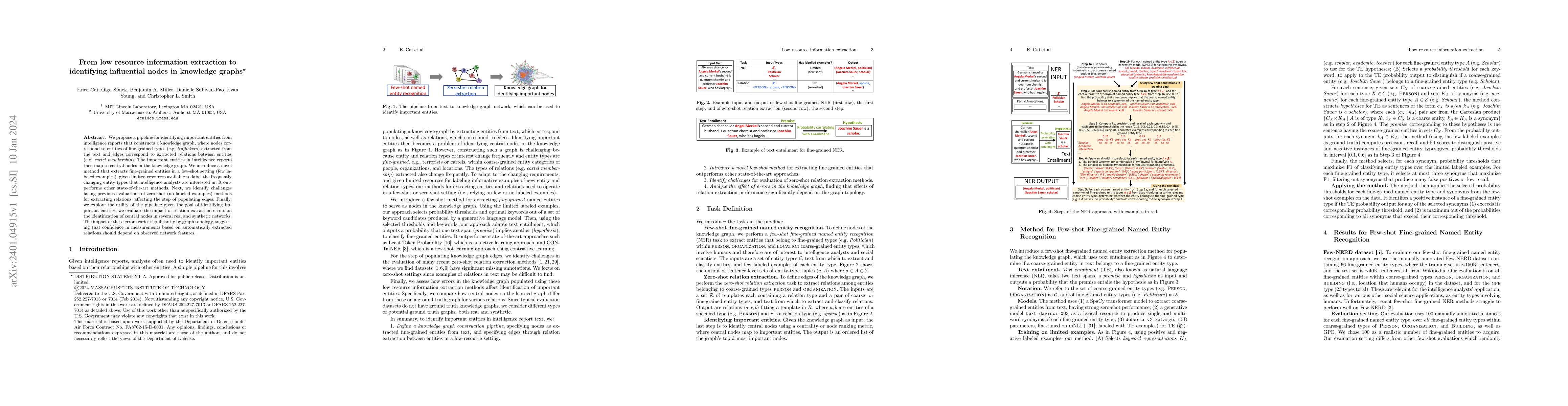 Thumbnail for From low resource information extraction to identifying influential
  nodes in knowledge graphs