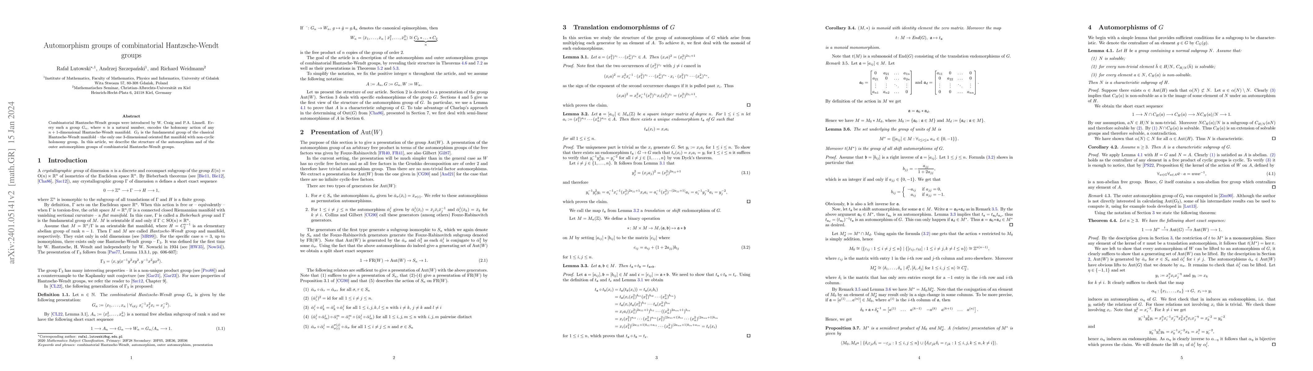 Thumbnail for Automorphism groups of combinatorial Hantzsche-Wendt groups