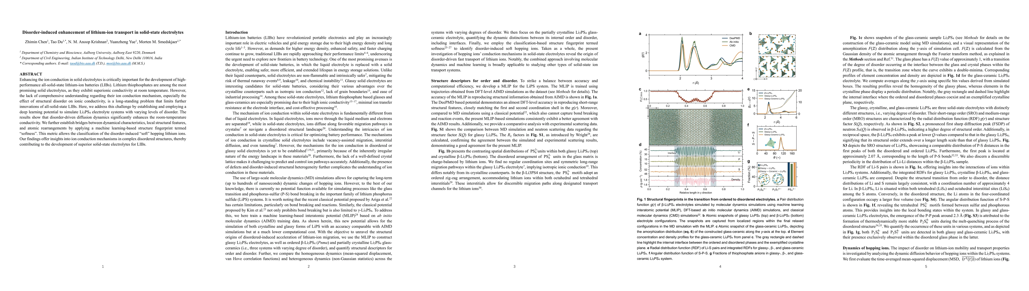 Thumbnail for Disorder-induced enhancement of lithium-ion transport in solid-state
  electrolytes