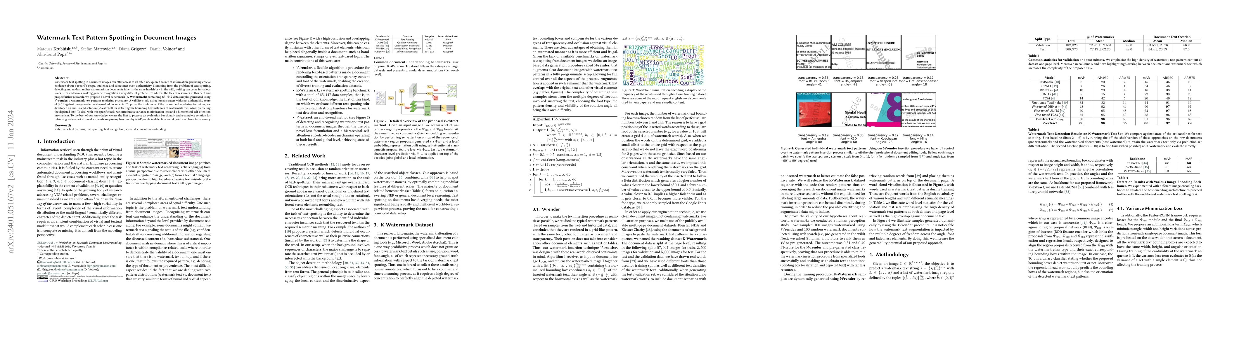 Thumbnail for Watermark Text Pattern Spotting in Document Images