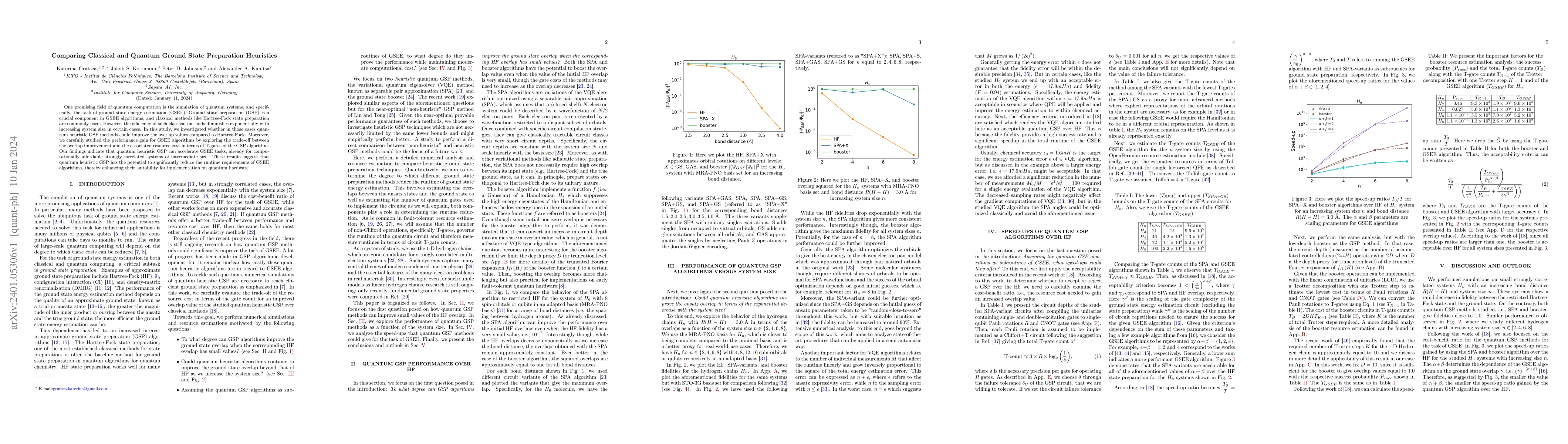Thumbnail for Comparing Classical and Quantum Ground State Preparation Heuristics