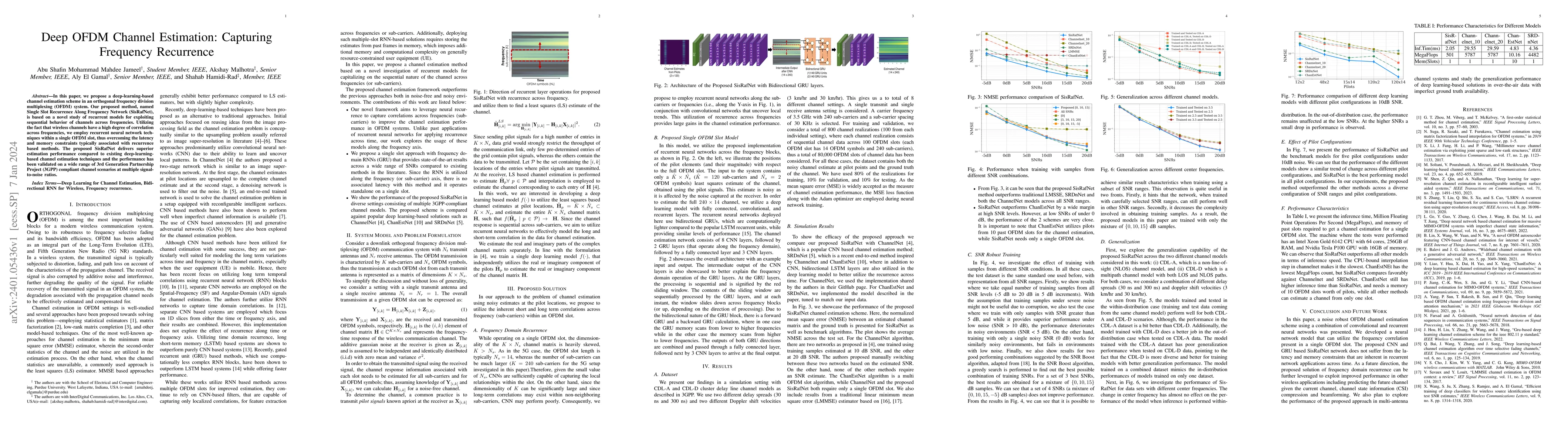 Thumbnail for Deep OFDM Channel Estimation: Capturing Frequency Recurrence