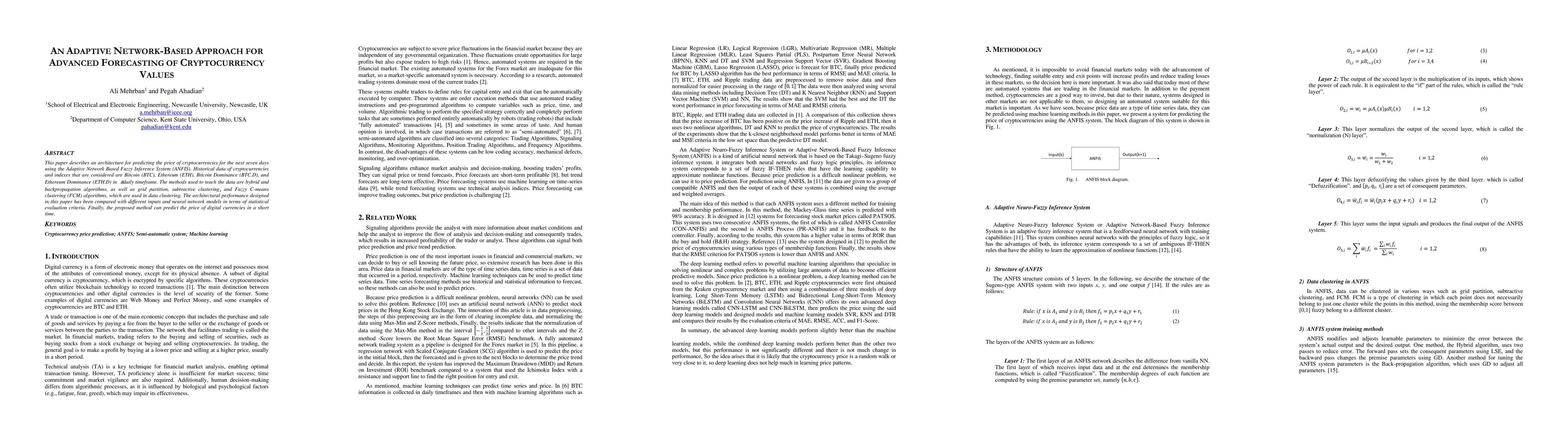Thumbnail for An adaptive network-based approach for advanced forecasting of
  cryptocurrency values