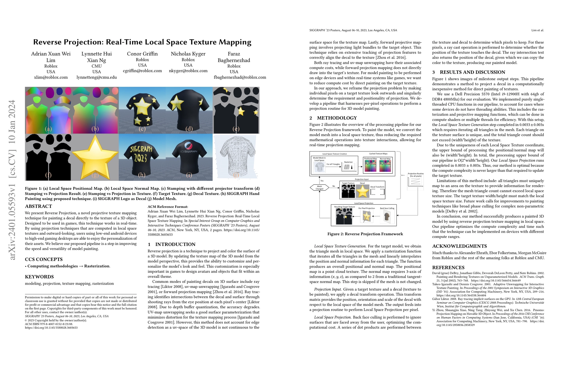 Thumbnail for Reverse Projection: Real-Time Local Space Texture Mapping