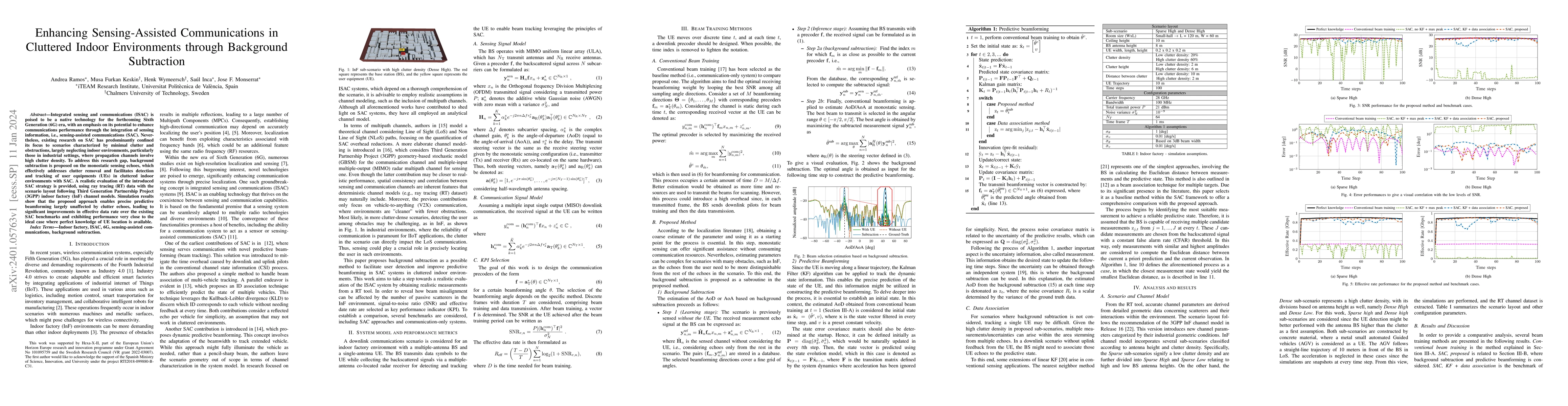 Thumbnail for Enhancing Sensing-Assisted Communications in Cluttered Indoor
  Environments through Background Subtraction