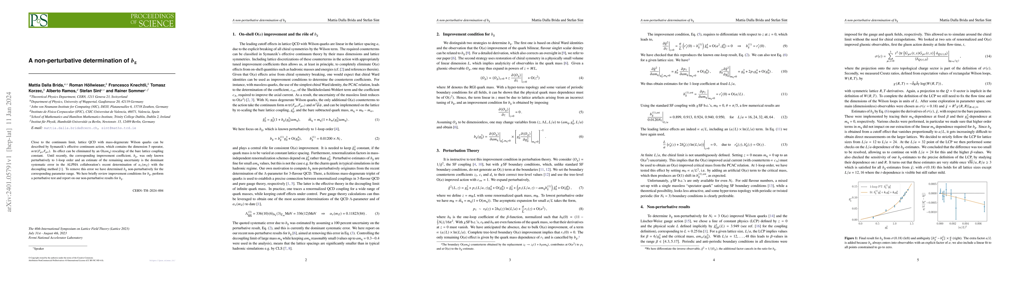 Thumbnail for A non-perturbative determination of $b_{\rm g}$