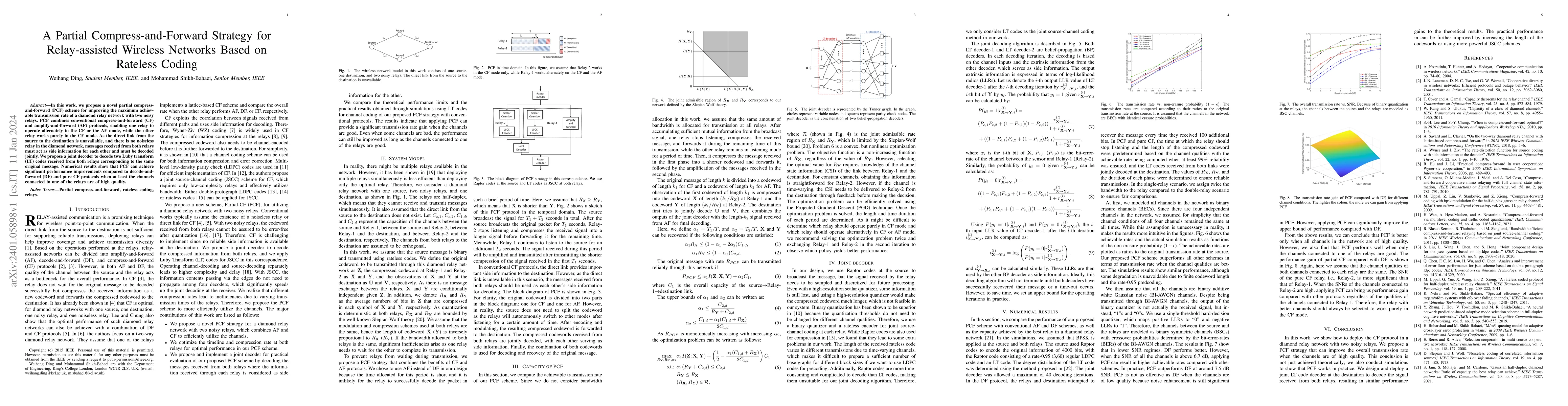 Thumbnail for A Partial Compress-and-Forward Strategy for Relay-assisted Wireless
  Networks Based on Rateless Coding