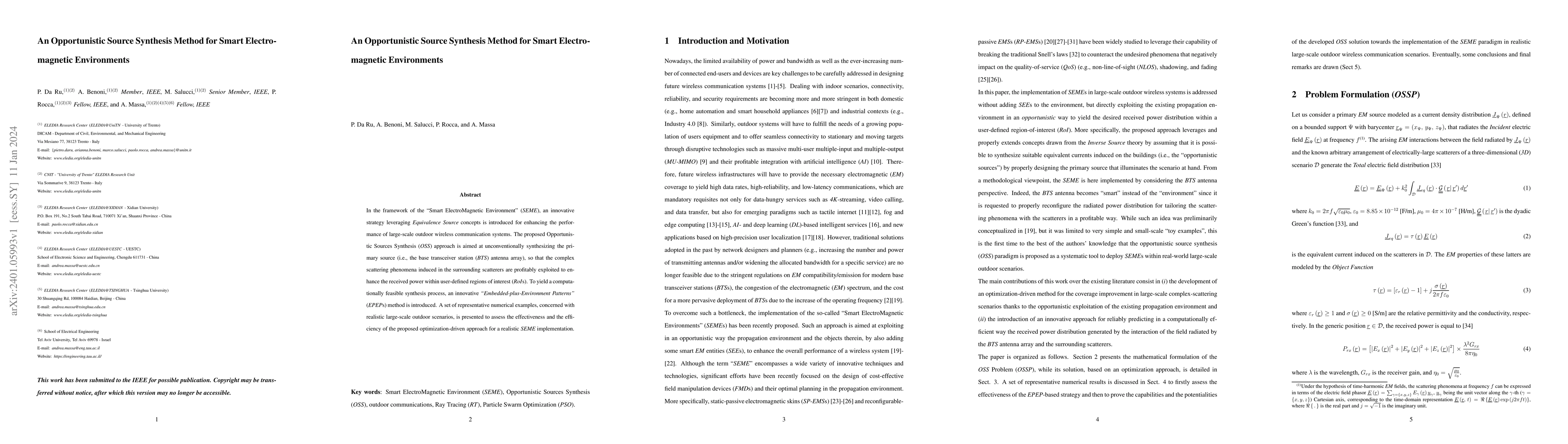 Thumbnail for An Opportunistic Source Synthesis Method for Smart Electromagnetic
  Environments