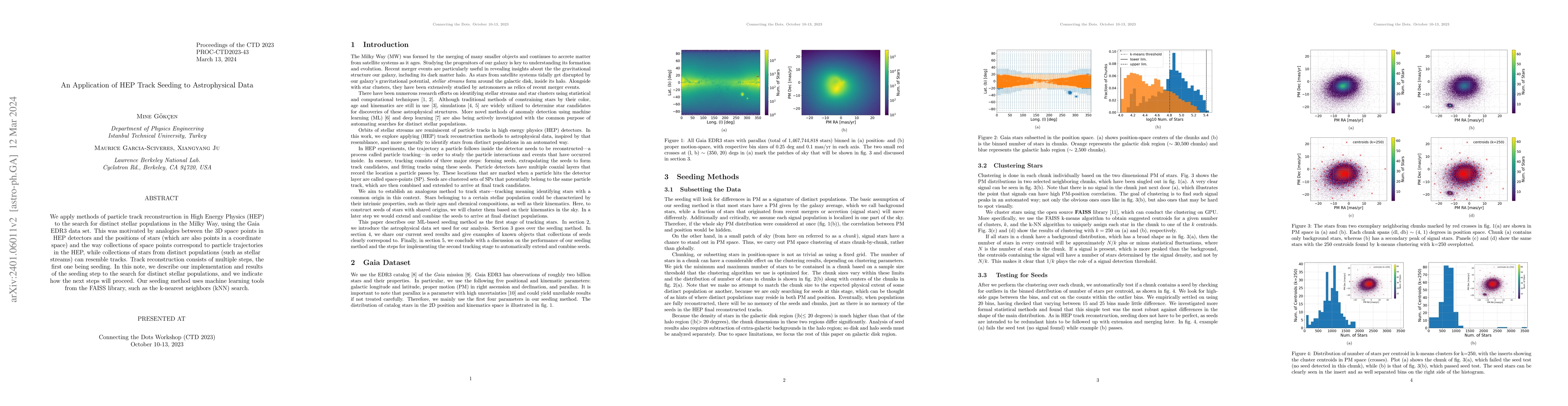 Thumbnail for An Application of HEP Track Seeding to Astrophysical Data