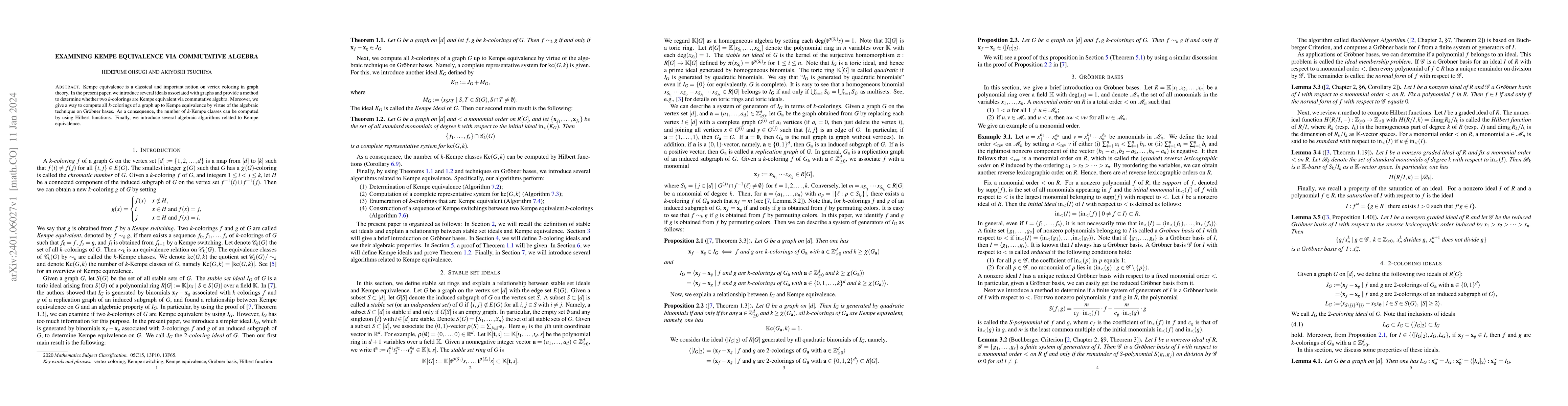 Thumbnail for Examining Kempe equivalence via commutative algebra