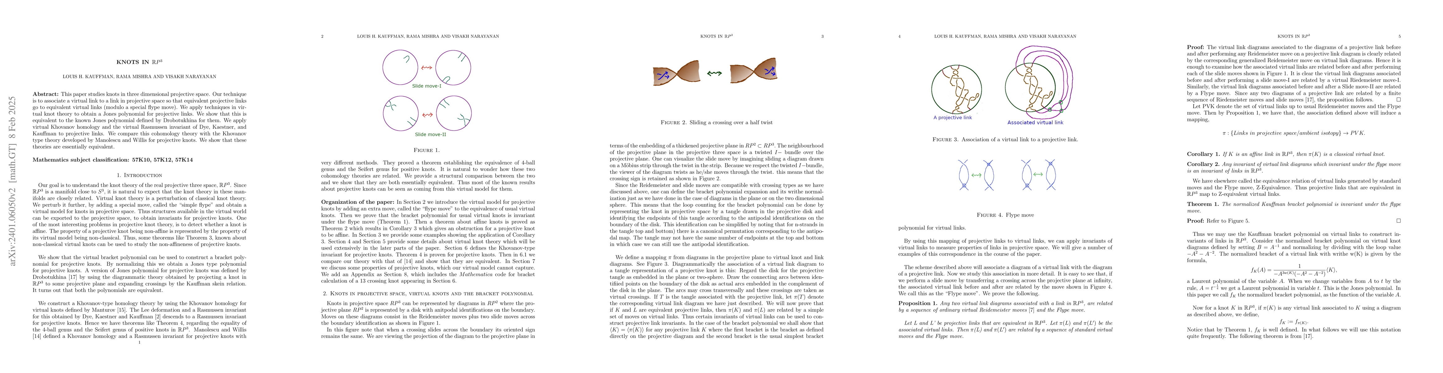 Thumbnail for Knots in $\mathbb{R}P^3$
