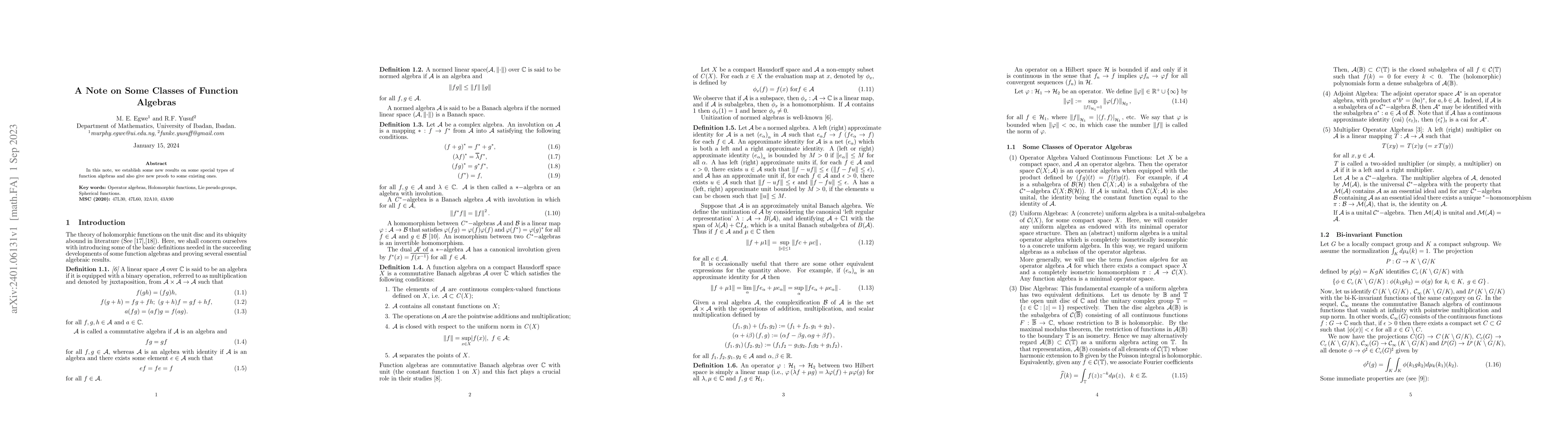 Thumbnail for A Note on Some Classes of Function Algebras