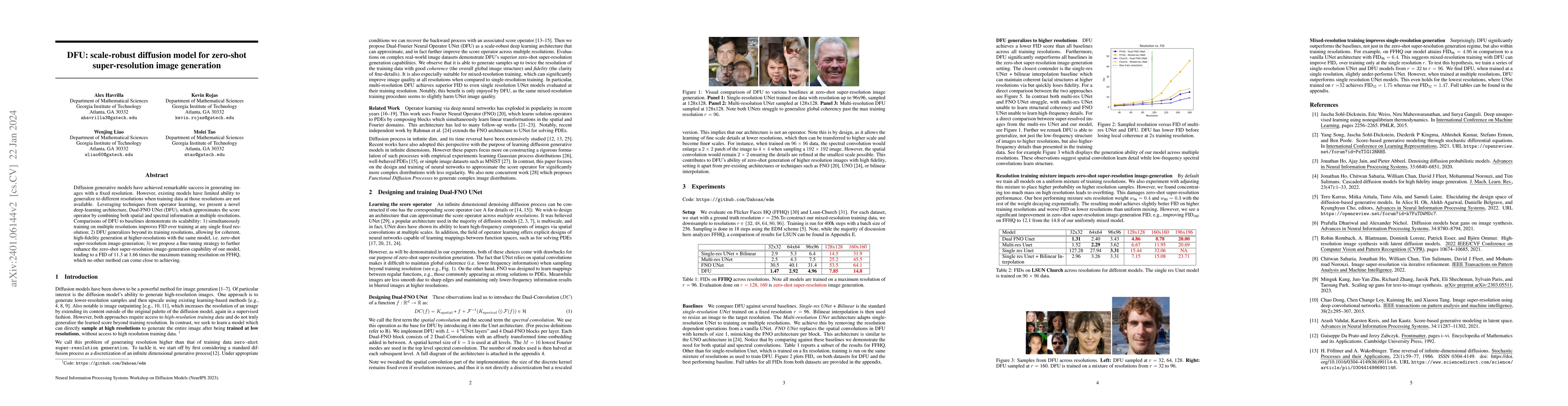 Thumbnail for DFU: scale-robust diffusion model for zero-shot super-resolution image
  generation