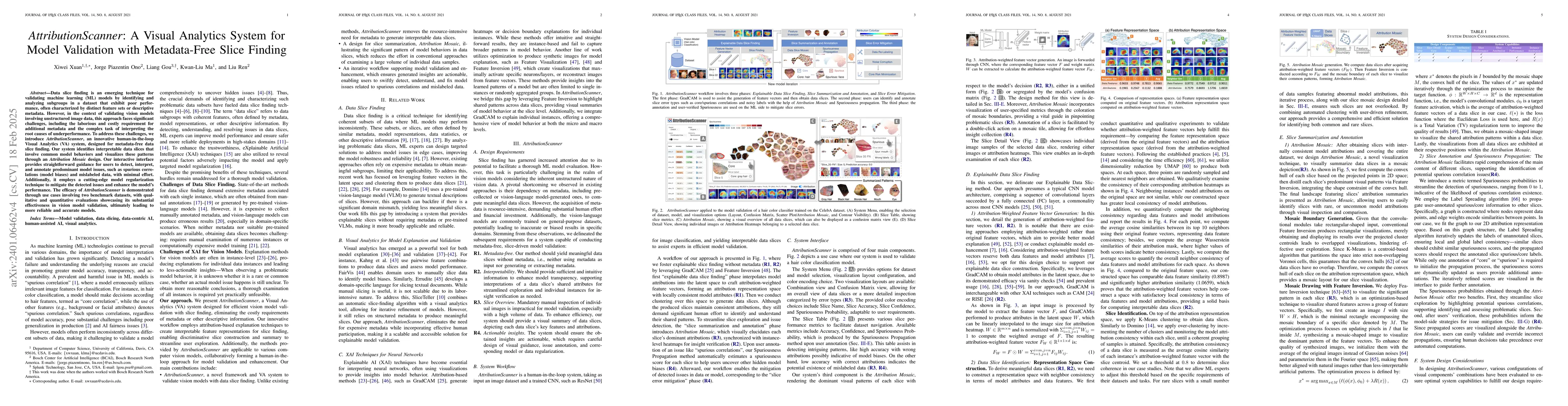 Thumbnail for AttributionScanner: A Visual Analytics System for Model Validation with
  Metadata-Free Slice Finding
