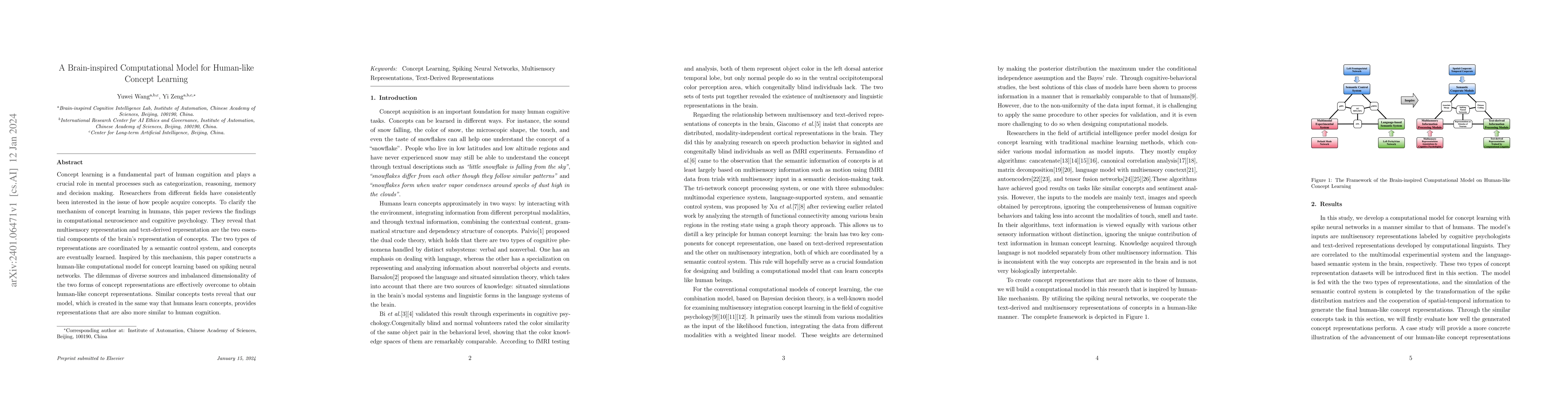 Thumbnail for A Brain-inspired Computational Model for Human-like Concept Learning