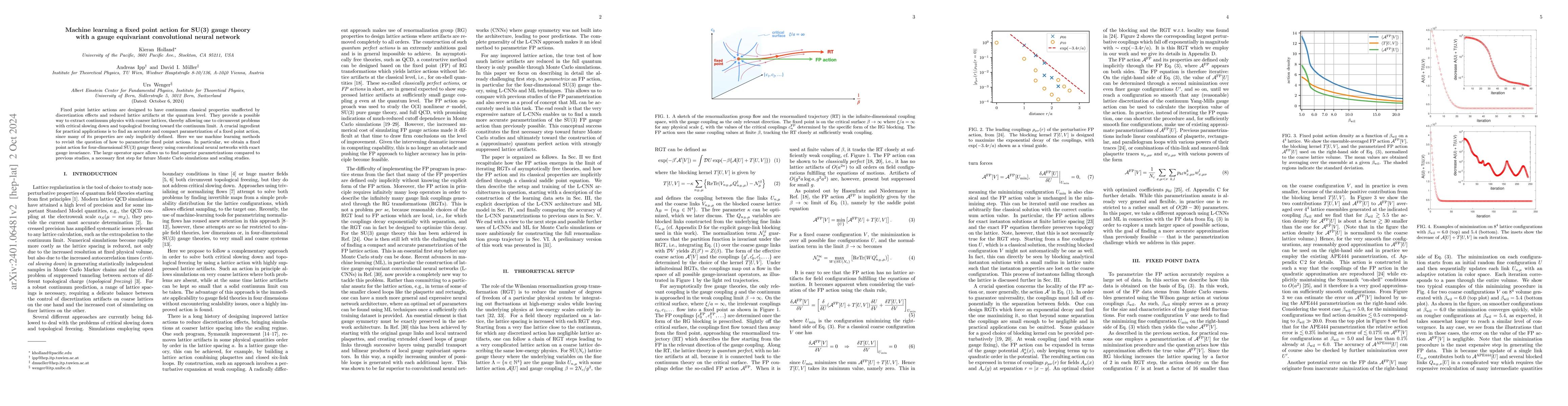 Thumbnail for Machine learning a fixed point action for SU(3) gauge theory with a
  gauge equivariant convolutional neural network