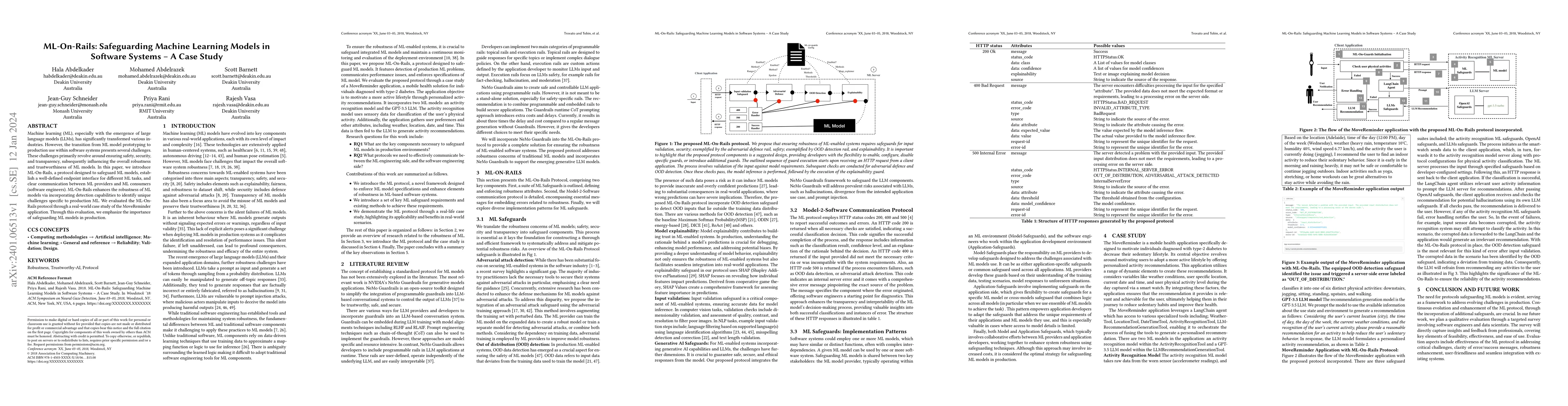 Thumbnail for ML-On-Rails: Safeguarding Machine Learning Models in Software Systems A
  Case Study