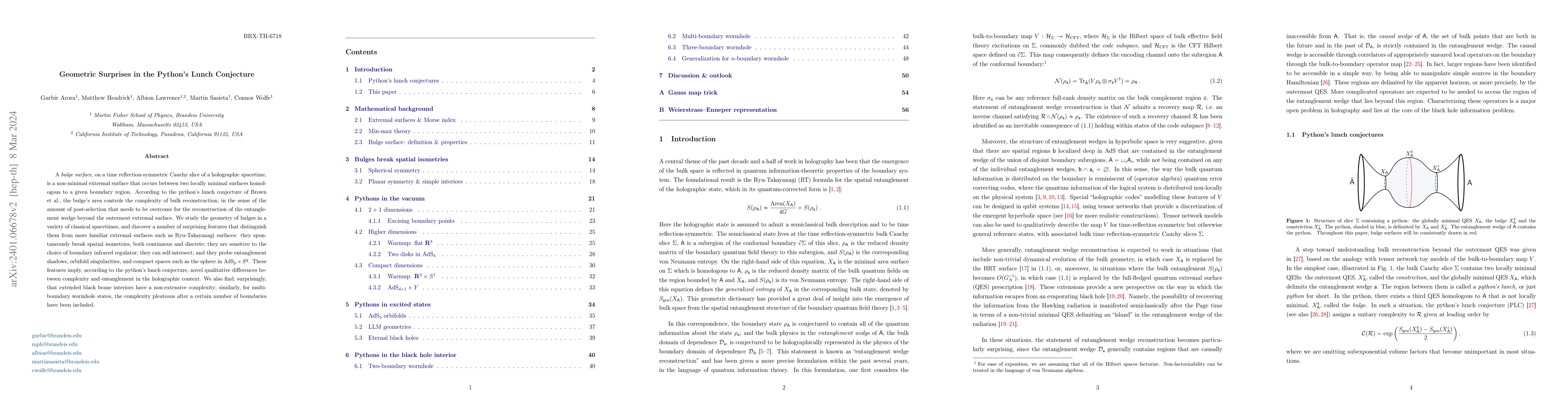 Thumbnail for Geometric Surprises in the Python's Lunch Conjecture