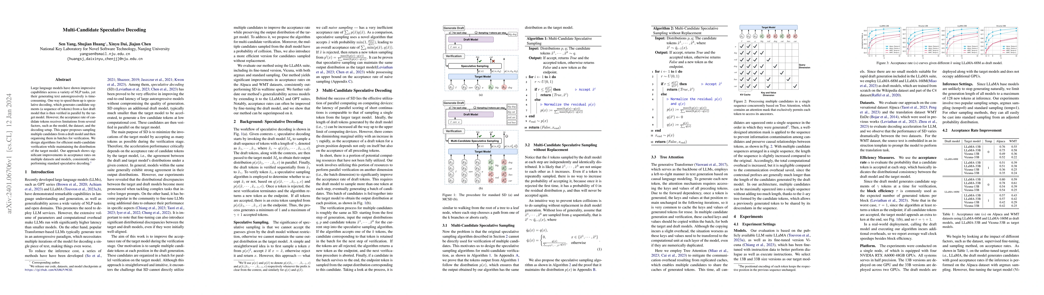 Thumbnail for Multi-Candidate Speculative Decoding
