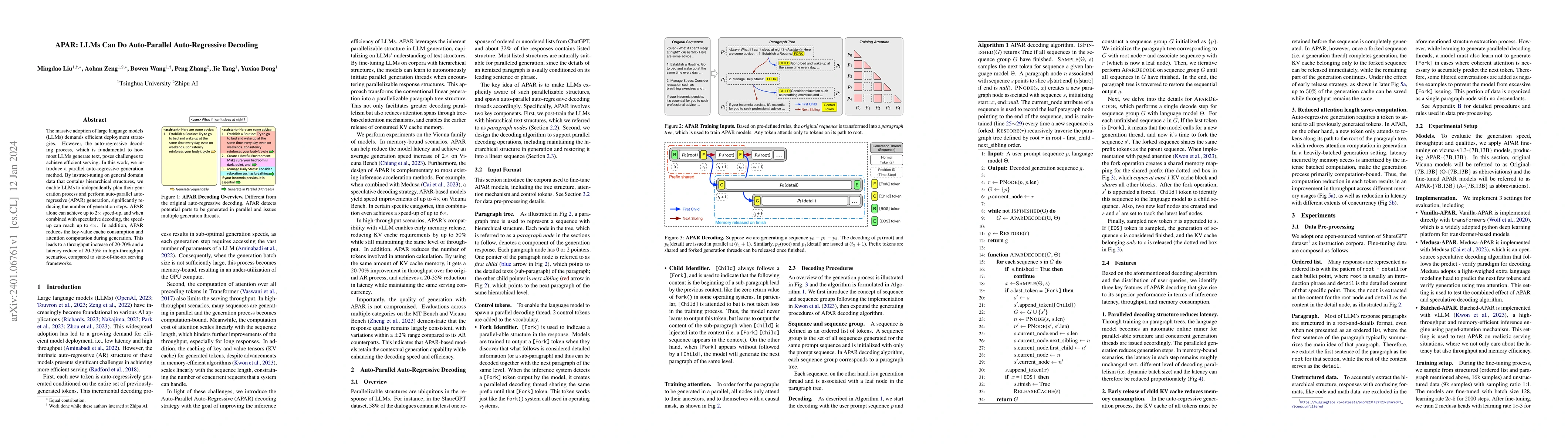 Thumbnail for APAR: LLMs Can Do Auto-Parallel Auto-Regressive Decoding