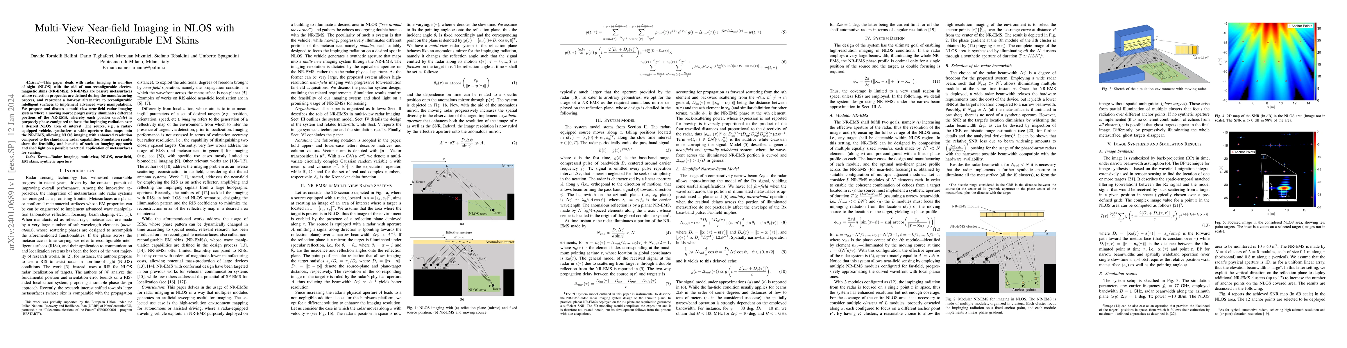 Thumbnail for Multi-View Near-field Imaging in NLOS with Non-Reconfigurable EM Skins
