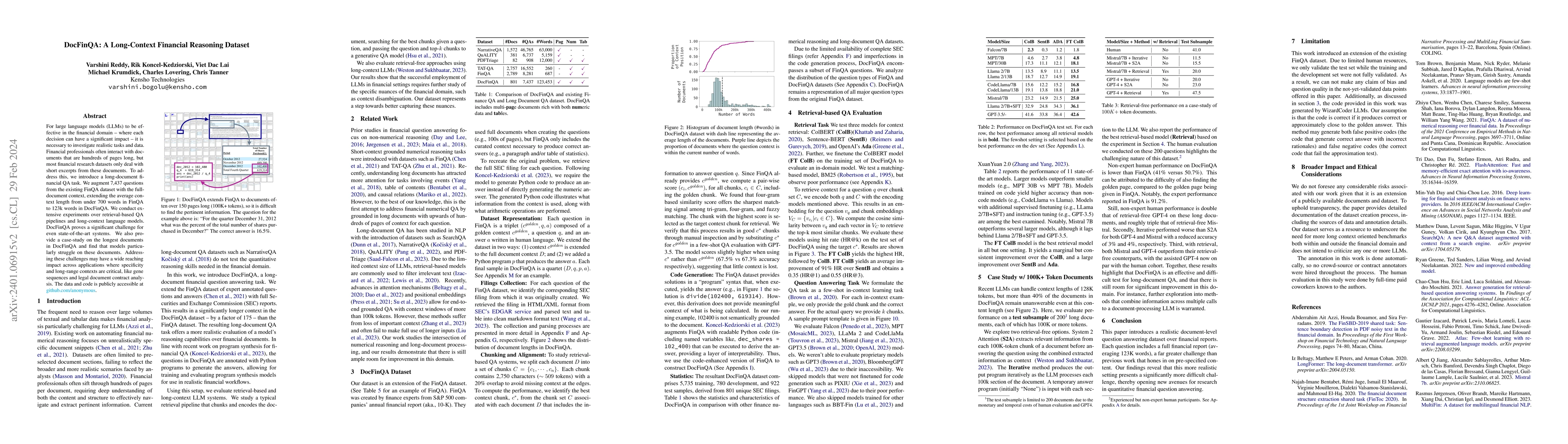 Thumbnail for DocFinQA: A Long-Context Financial Reasoning Dataset