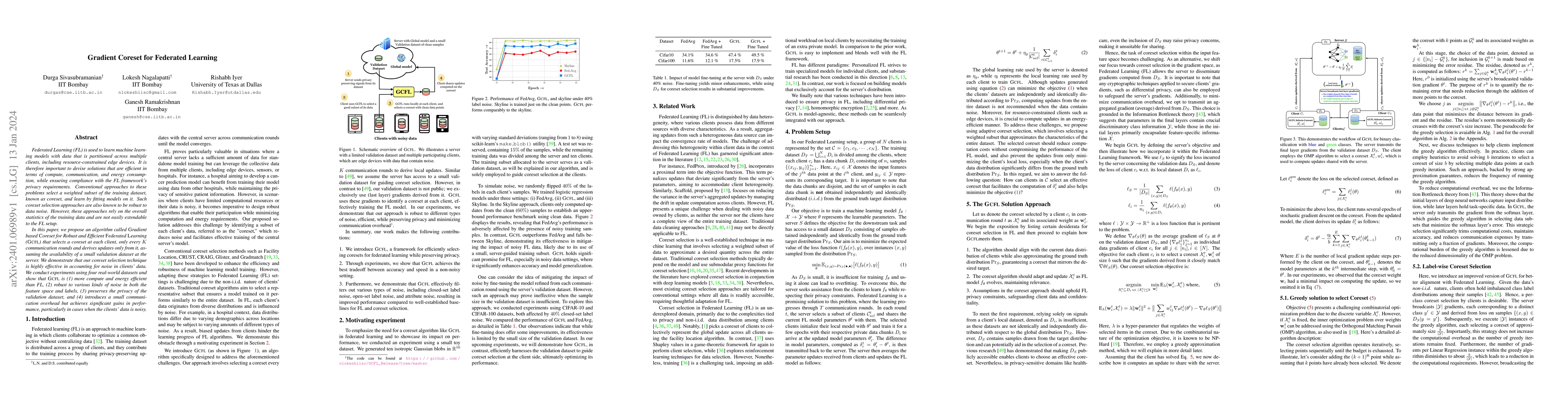 Thumbnail for Gradient Coreset for Federated Learning