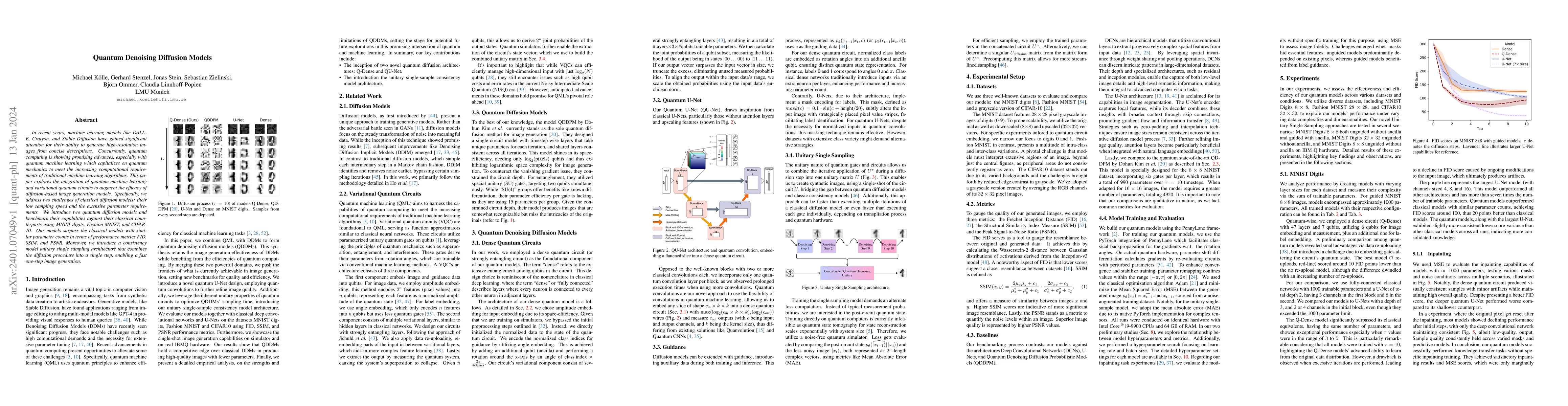 Thumbnail for Quantum Denoising Diffusion Models