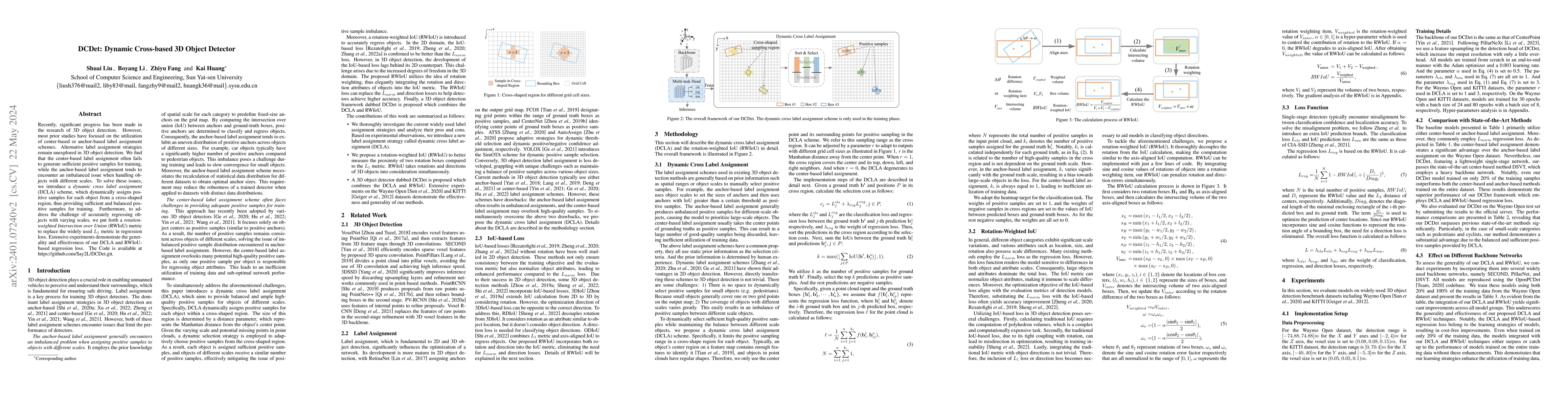 Thumbnail for DCDet: Dynamic Cross-based 3D Object Detector