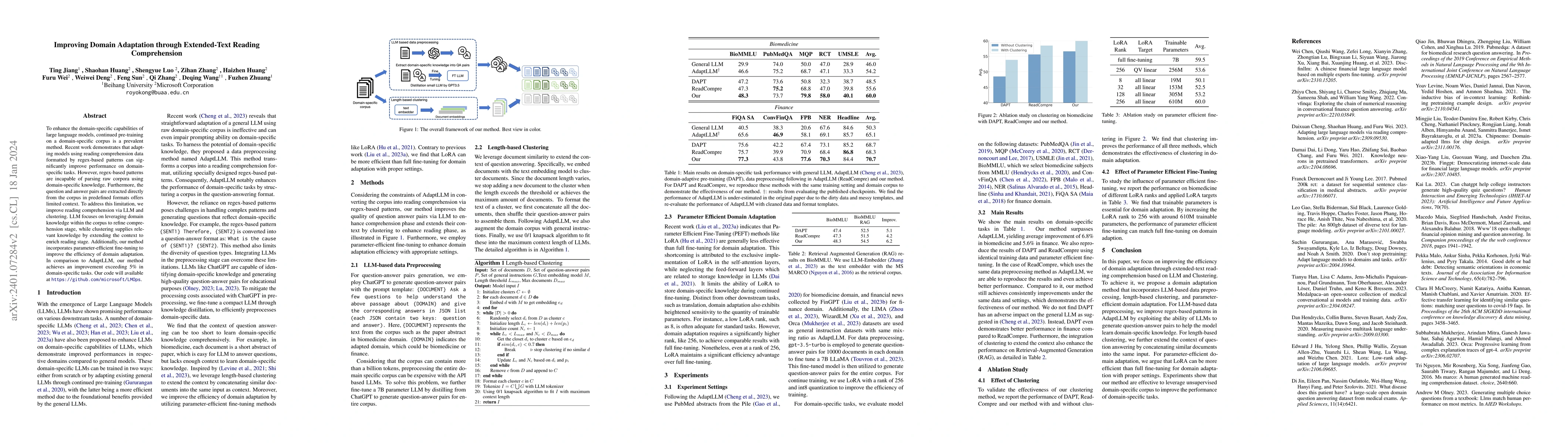 Thumbnail for Improving Domain Adaptation through Extended-Text Reading Comprehension