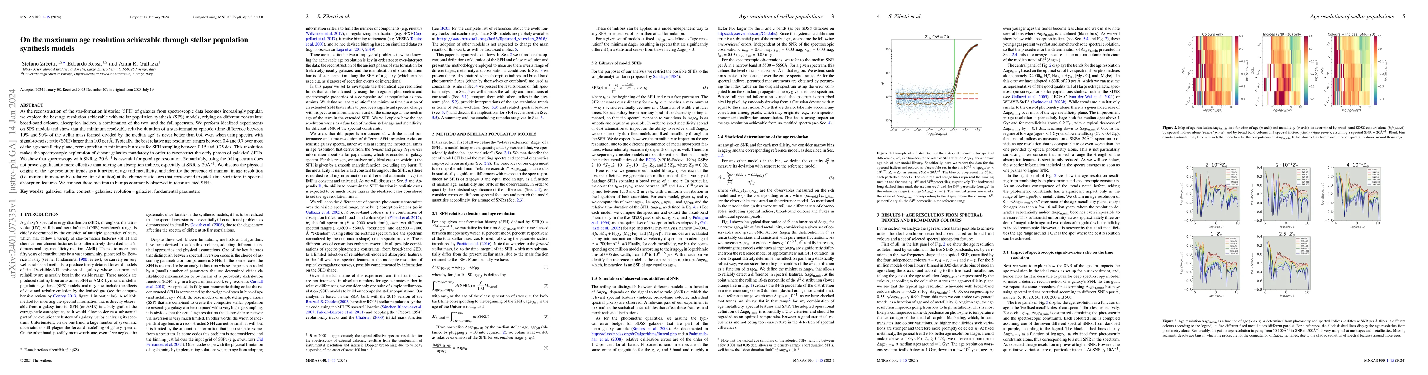 Thumbnail for On the maximum age resolution achievable through stellar population
  synthesis models