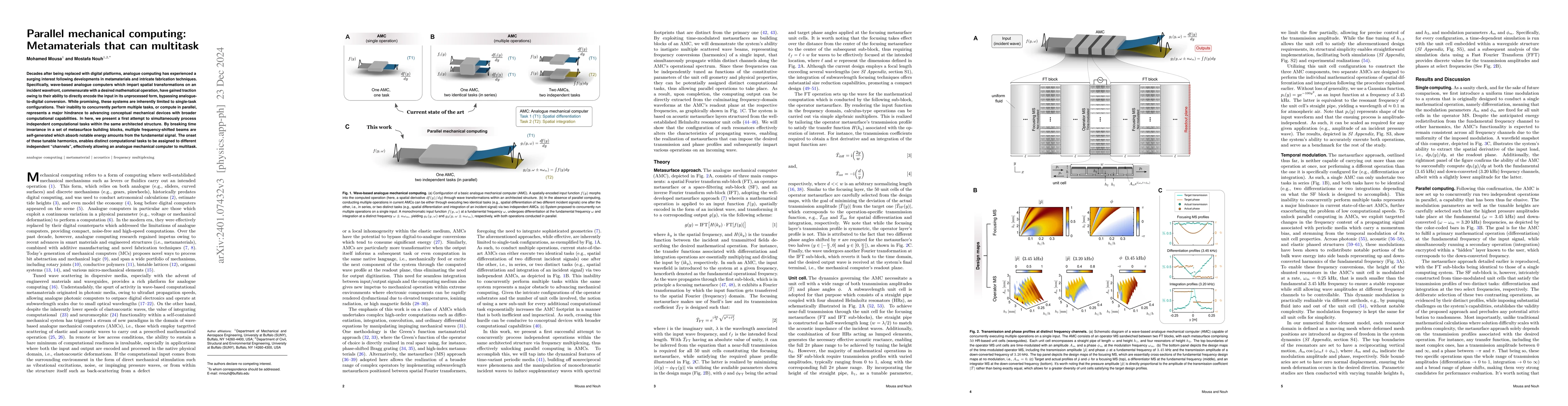 Thumbnail for Parallel mechanical computing: Metamaterials that can multitask