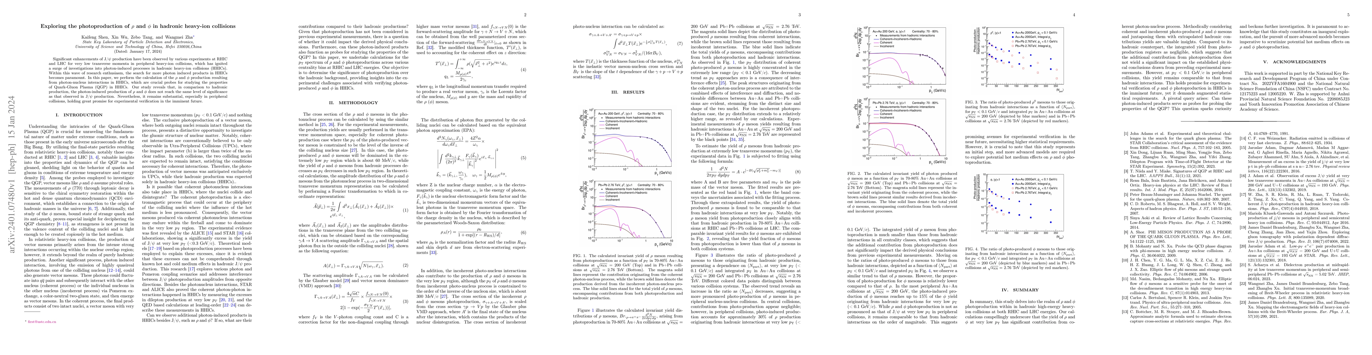 Thumbnail for Exploring the photoproduction of $\rho$ and $\phi$ in hadronic heavy-ion
  collisions