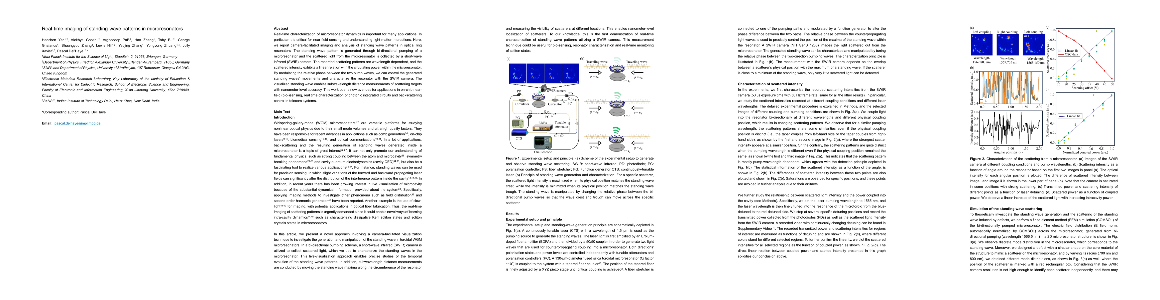 Thumbnail for Real-time imaging of standing-wave patterns in microresonators