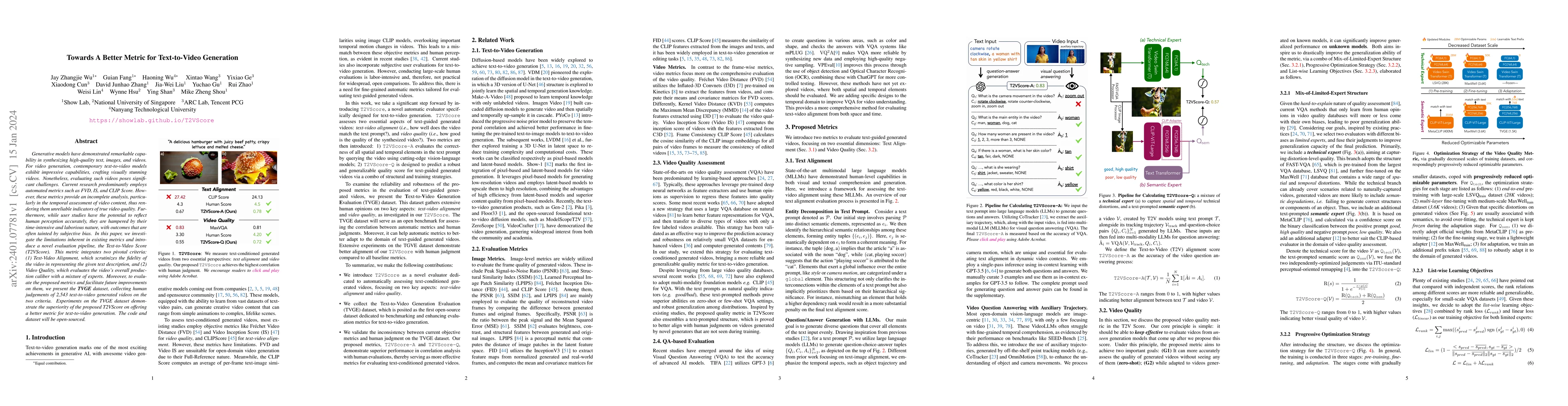 Thumbnail for Towards A Better Metric for Text-to-Video Generation